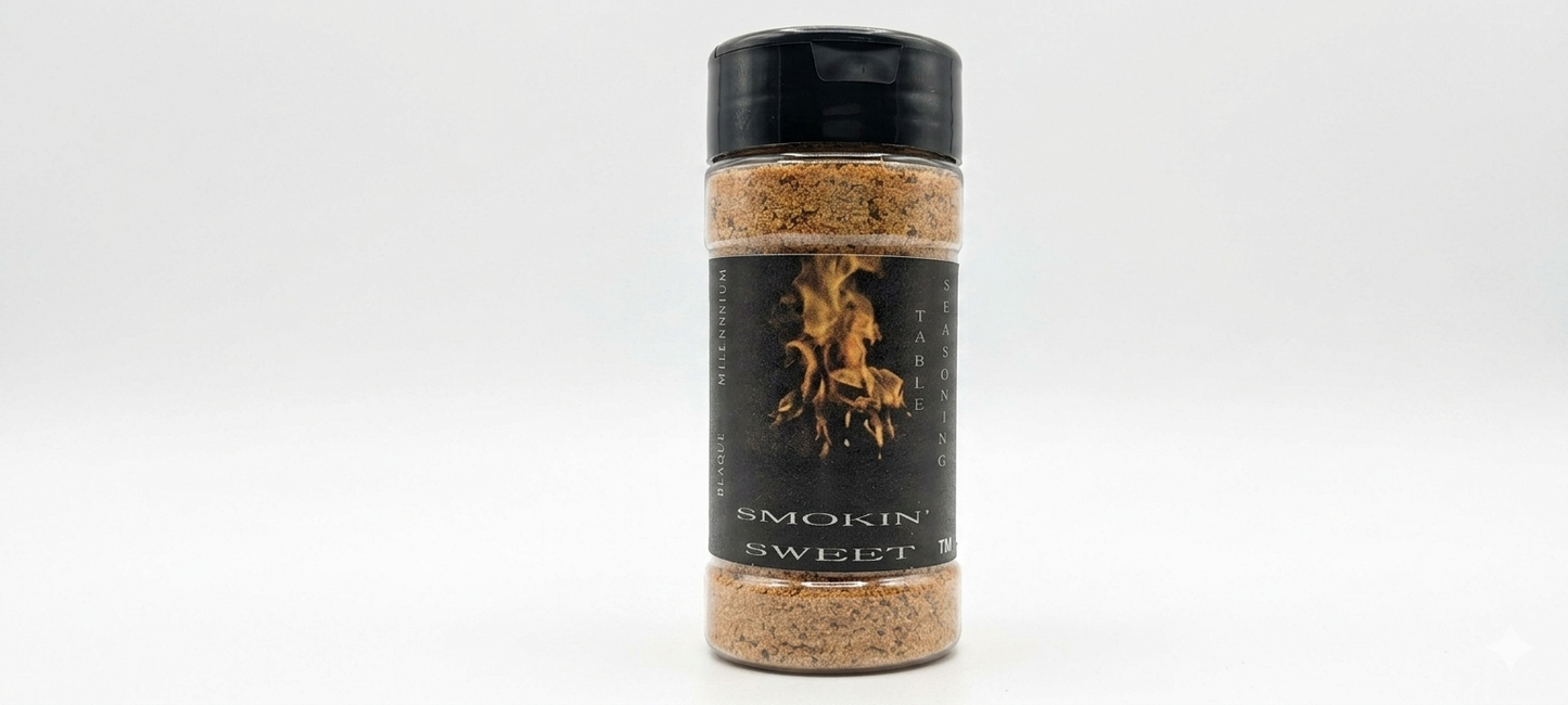 Smokin’ Sweet — 3.5 oz. Blaque Millennium Table Seasoning
