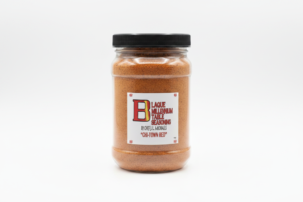 Spicy Chi-Town Red — 32 oz. Blaque Millennium Table Seasoning