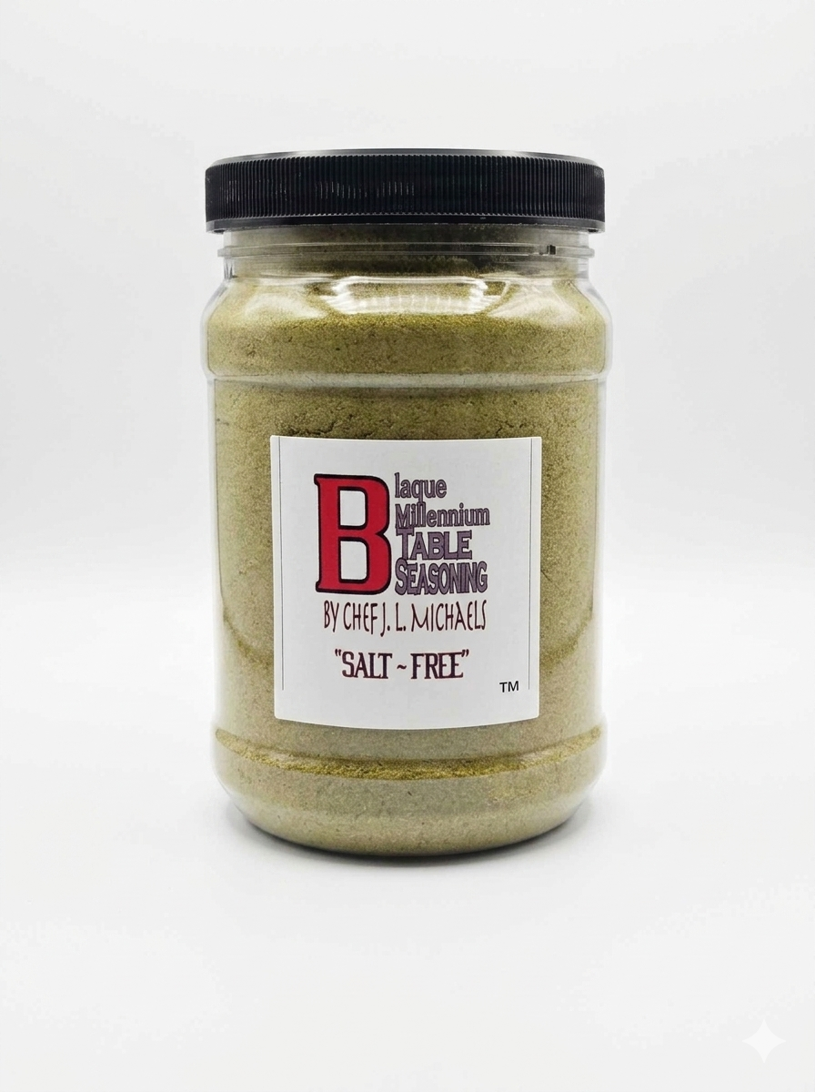 Salt-Free — 32 oz. Blaque Millennium Table Seasoning