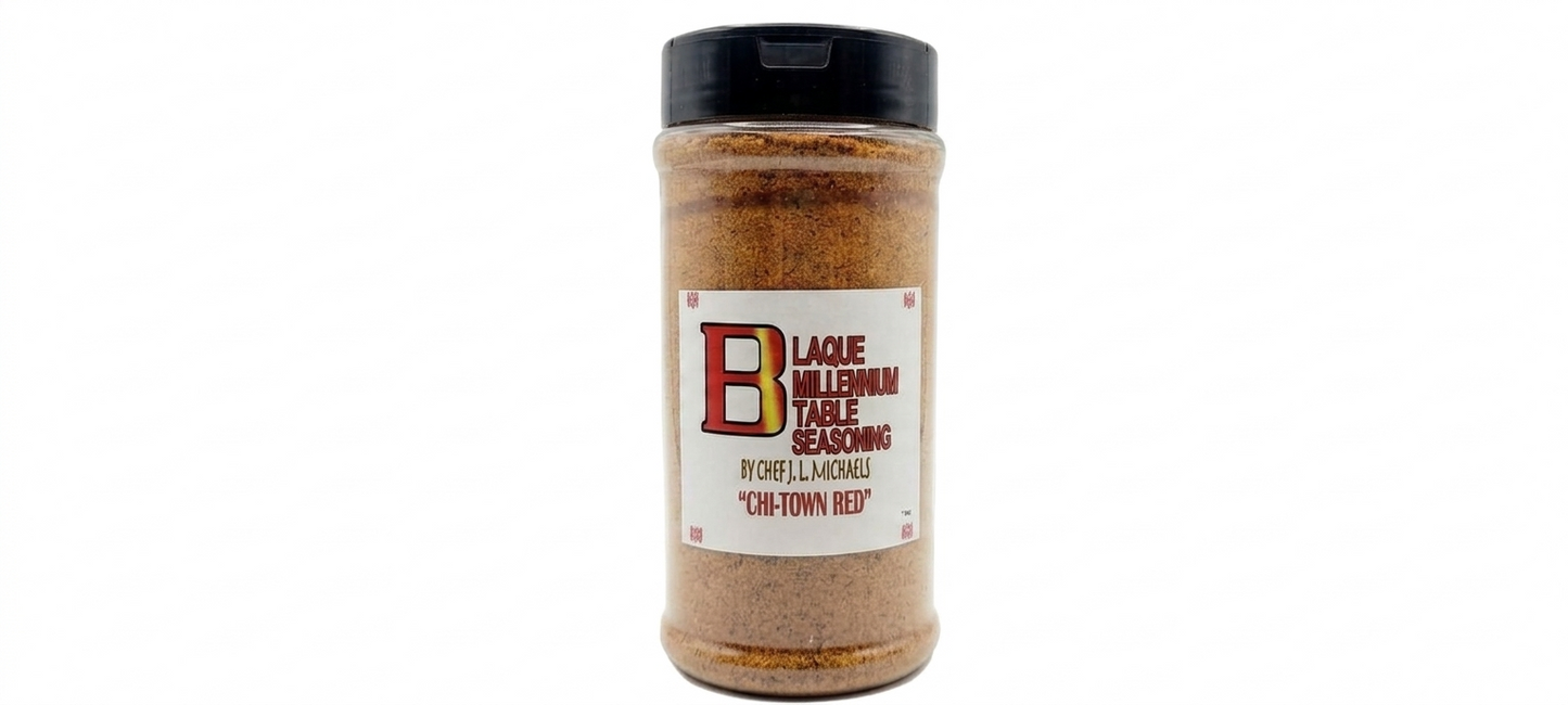 Spicy Chi-Town Red — 16 oz. Blaque Millennium Table Seasoning