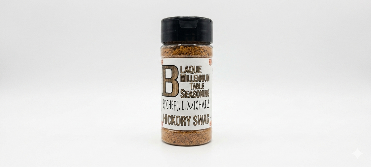 Spicy Hickory Swag 3.5 oz. Blaque Millennium Table Seasoning
