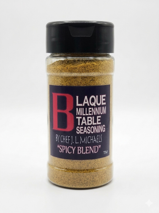 Spicy Blend — 3.5 oz. Blaque Millennium Table Seasoning